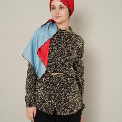 Leila Çift Taraflı Eşarp